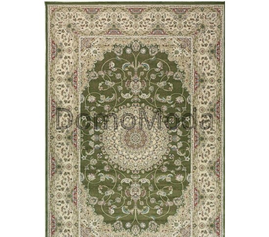 Высокоплотный ковер Royal Esfahan-1.5 2194B Green-Cream Купить в интернет магазине ДомоМода Высокоплотный ковер Royal Esfahan-1.5 2194B Green-Cream - высокое качество по лучшей цене в Украине
